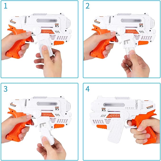 Bubble Gun With Sound & Light