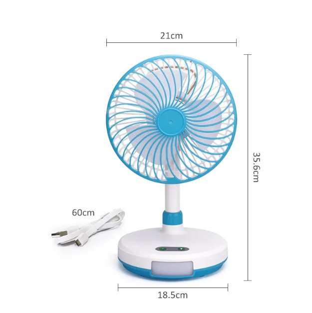 مروحة مكتب قابلة لإعادة الشحن WD-219