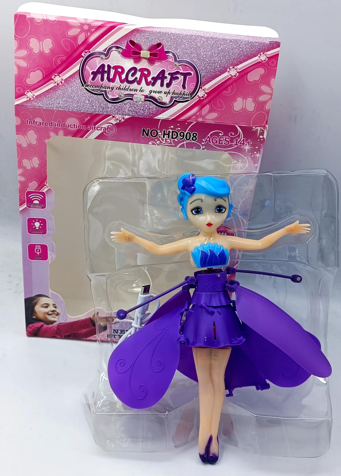 Magic Flying Fairy Princess Doll